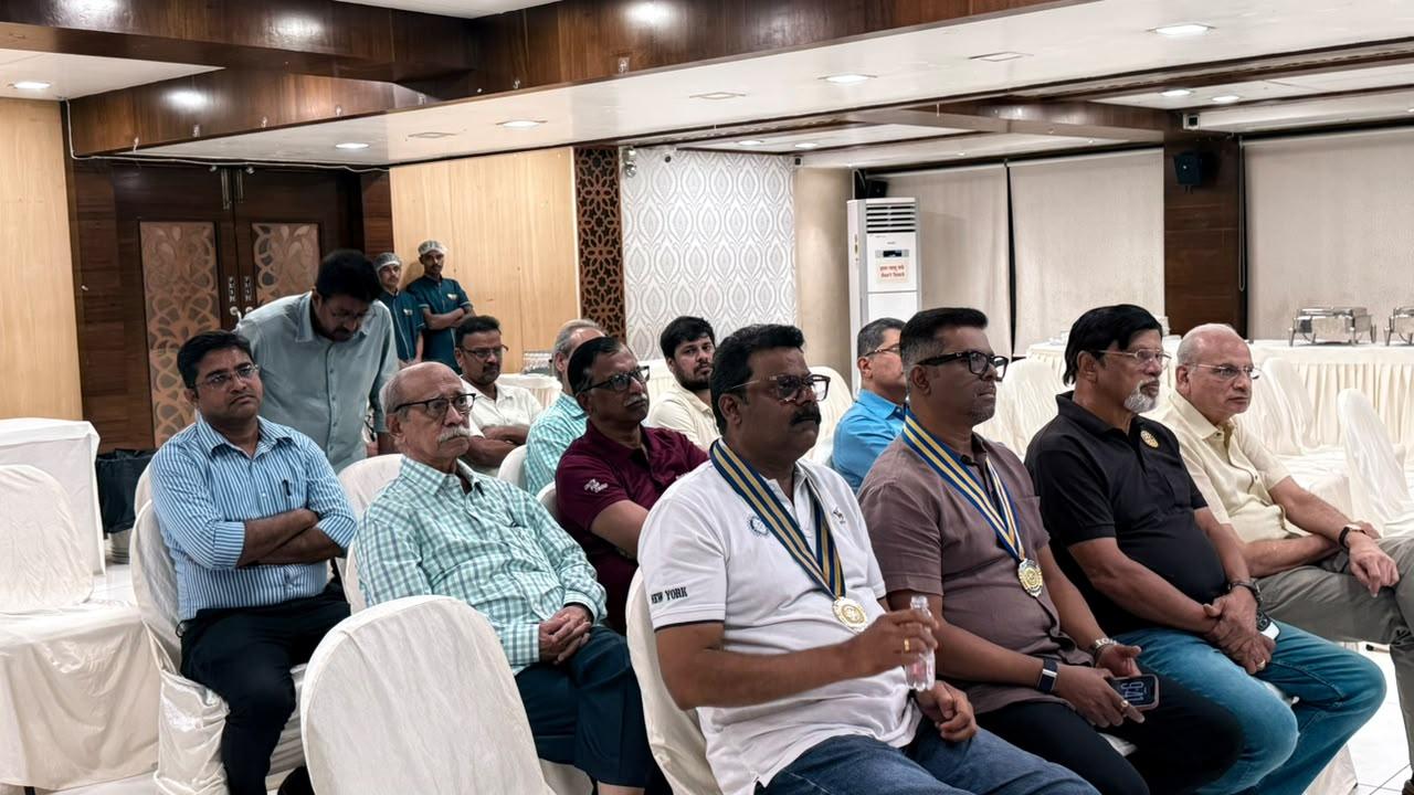 Rotary Club of Panvel Central-7th ऑगस्ट - classification Talk (3)